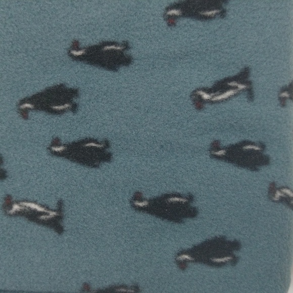 NEW! Men's Big & Tall Penguin Print Microfleece Pajama PJ Set 2pc - Goodfellow - Picture 7 of 12